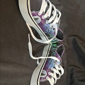 Kids Monster Truck Graphic Sneakers - Black, Purple, Green